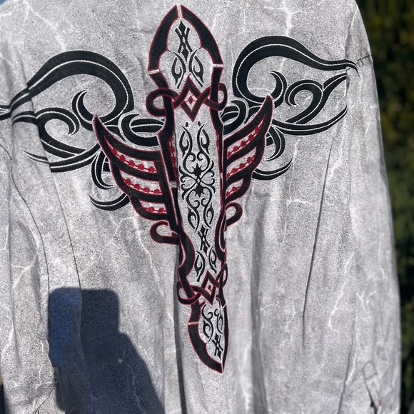 Mens XXL Buckle Roar Long Sleeved Shirt Great Condition - Picture 8 of 8